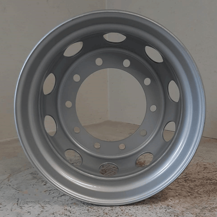 9.00 X 22.5 Jantsa Disc Wheel No:900260 10/335/281/ET0 26ZYL Silver 100 km/h